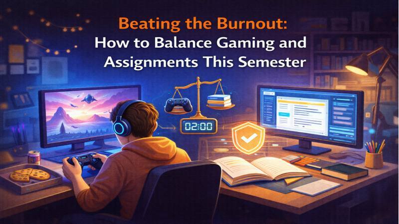 Beating the Burnout: How to Balance Gaming and Assignments This Semester