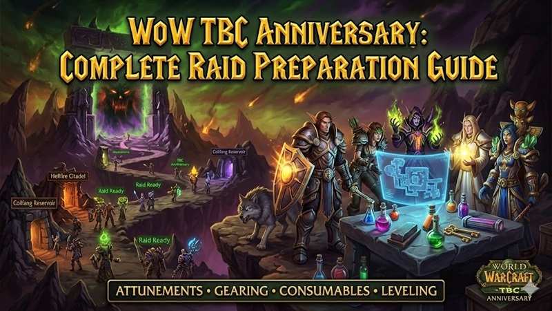 WoW TBC Anniversary: Complete Raid Preparation Guide