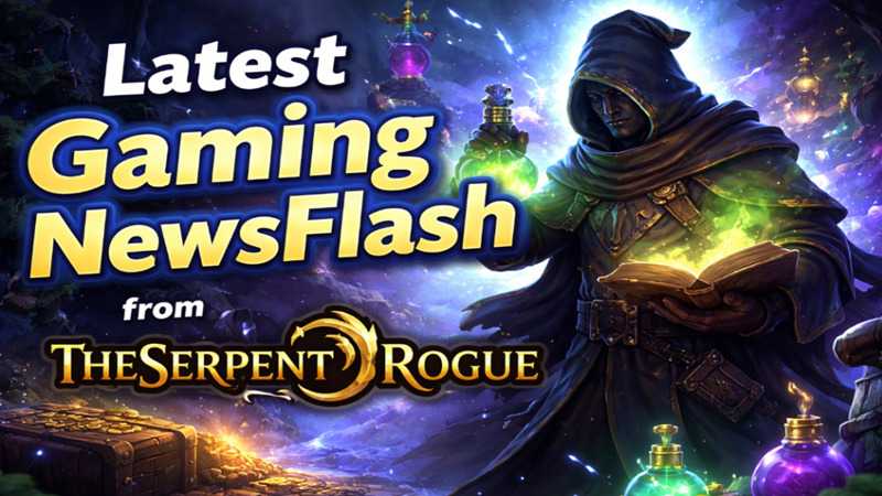 latest gamingnewsflash from theserpentrogue